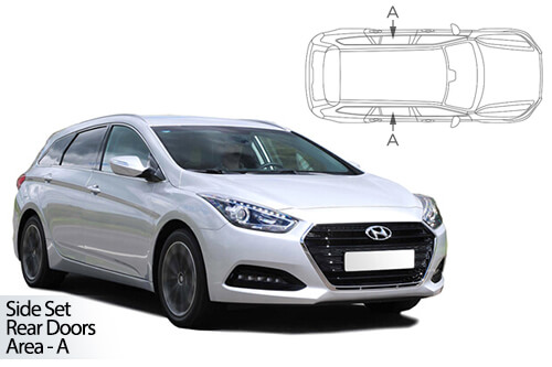 Car Shades Hyundai i40 Estate 11>19 Rear Door Set