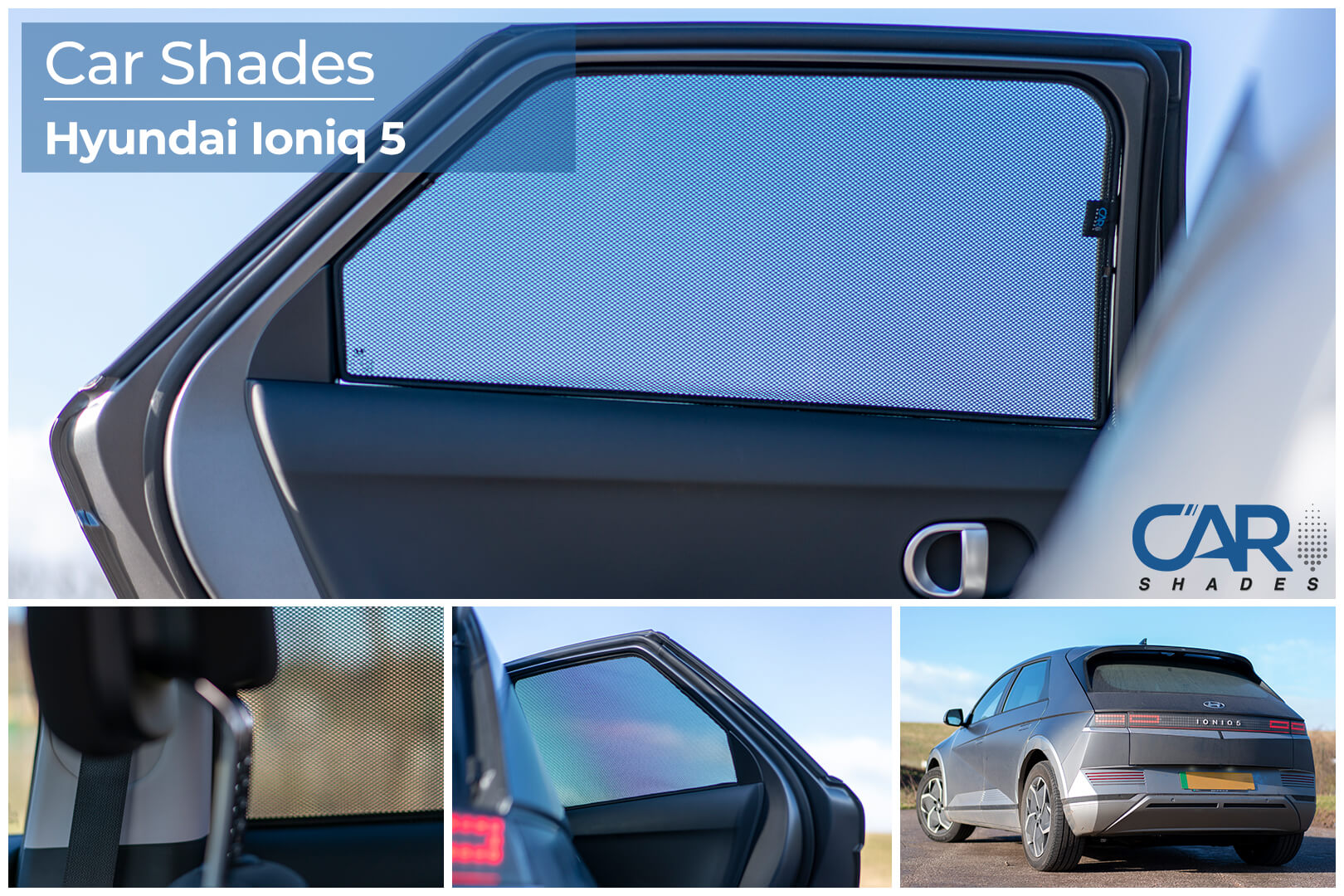 Car Shades - Rear Door Set
