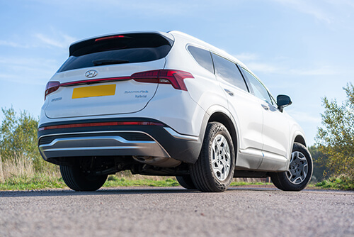 Car Shades - Hyundai Santa Fe 2018> Full Rear Set