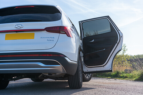 Car Shades - Hyundai Santa Fe 2018> Full Rear Set