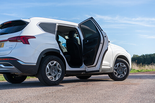 Car Shades - Hyundai Santa Fe 2018> Full Rear Set