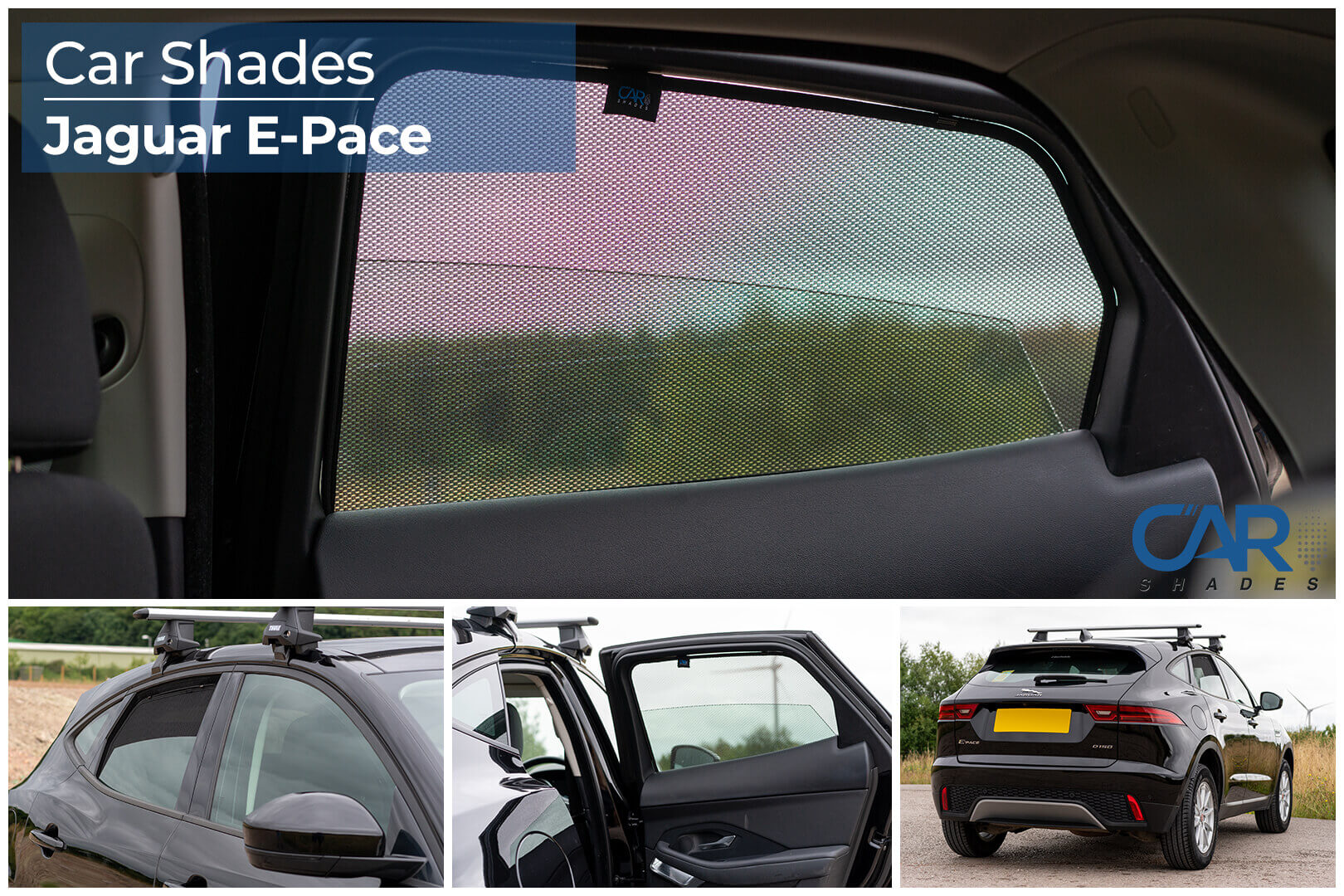 Car Shades - Rear Door Set