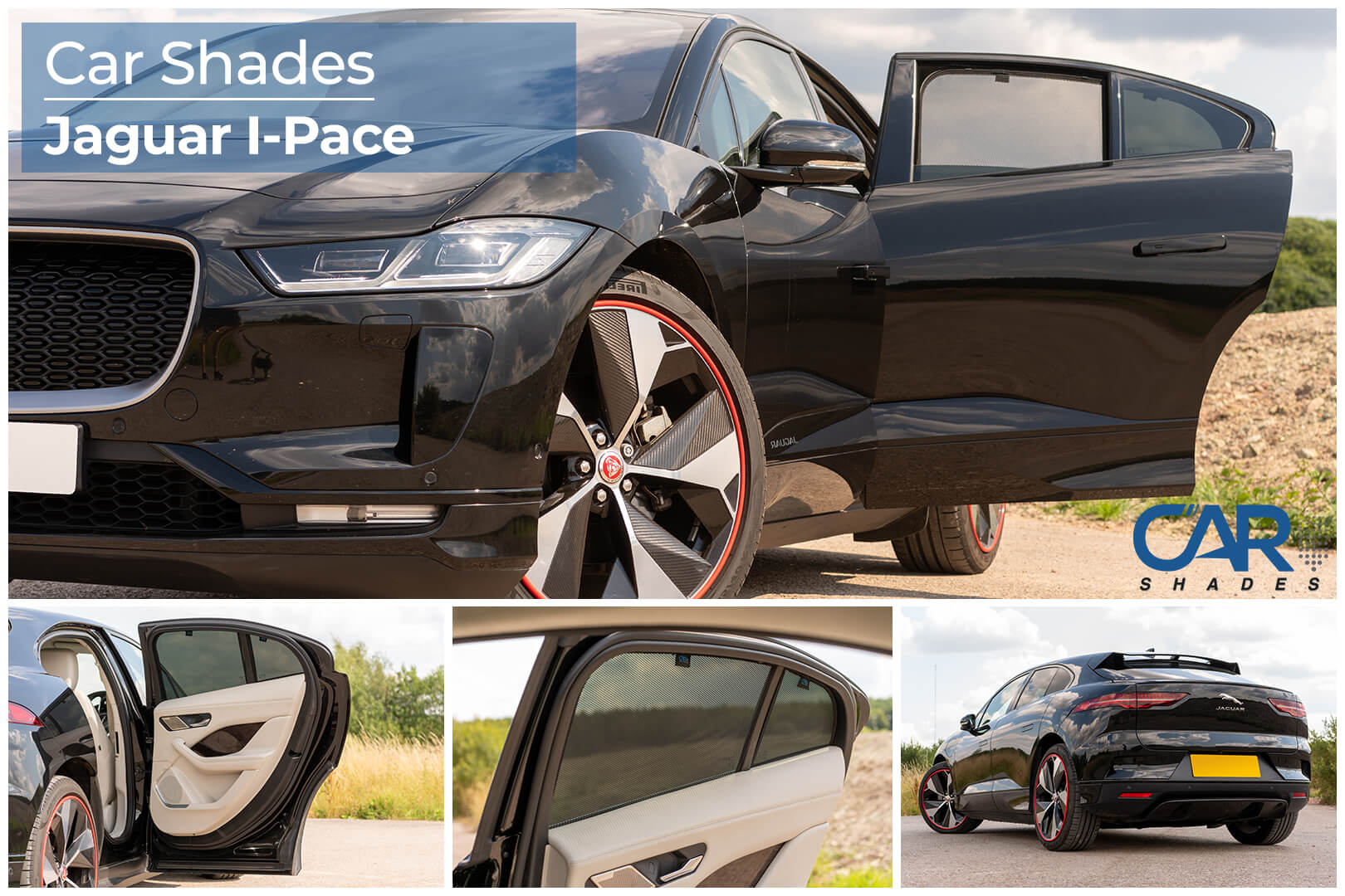 Car Shades - Rear Door Set