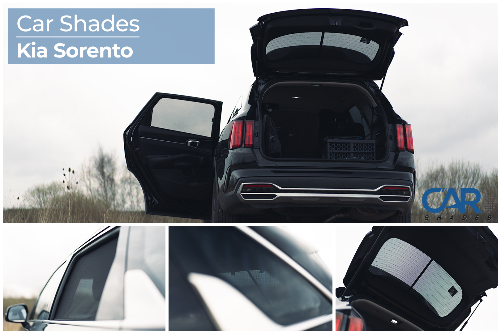 Car Shades - Full Rear Set