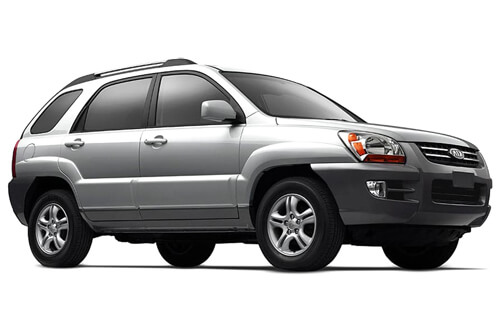 Car Shades Kia Sportage 5 door 05-10 Full Rear Set