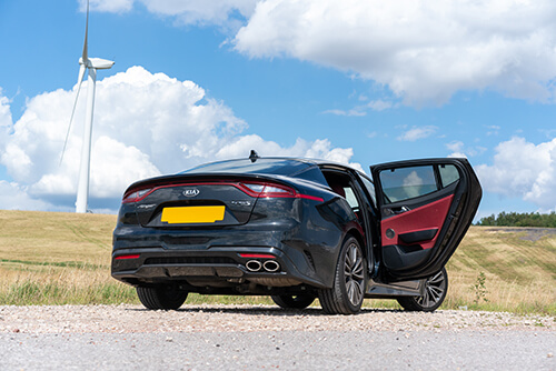 Car Shades Kia Stinger 5dr 2018> Rear Door Set