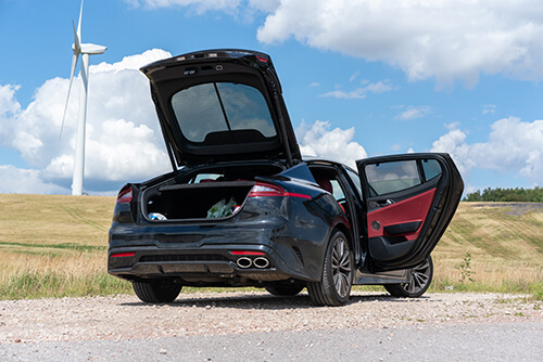 Car Shades Kia Stinger 5dr 2018> Complete Rear Set