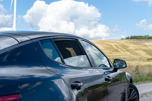 Car Shades Kia Stinger 5dr 2018> Rear Door Set