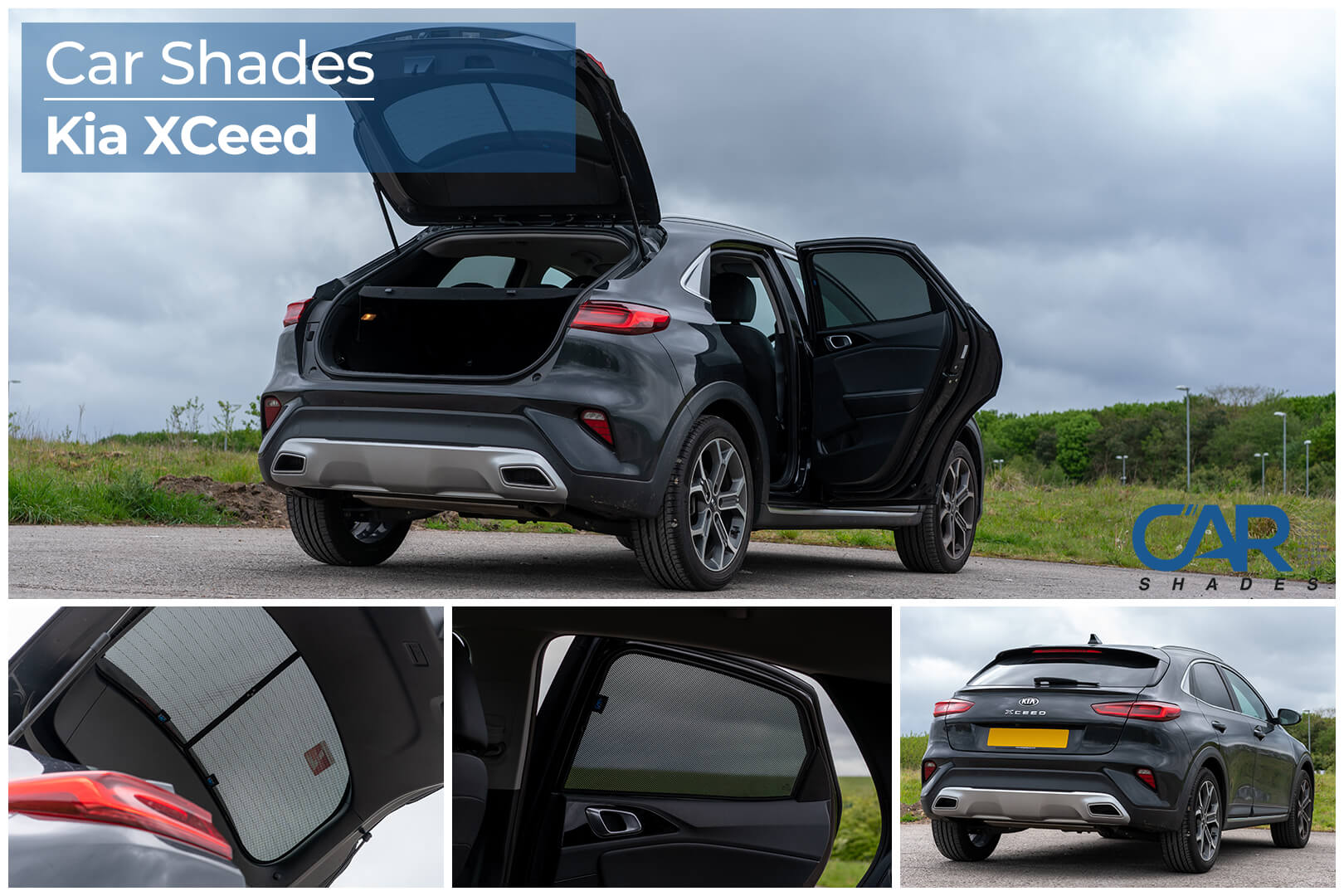 Car Shades - Full Rear Set