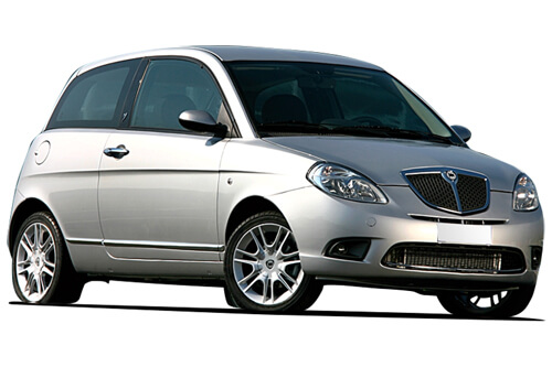 Car Shades Lancia Ypsilon 3 door 03-11 Full Rear Set