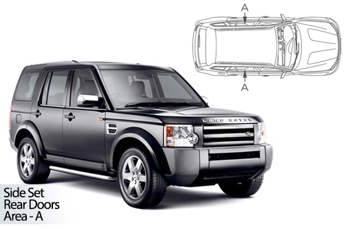 UV Car Shades - Land Rover Discovery 3 & 4 04-16 Rear Door Set