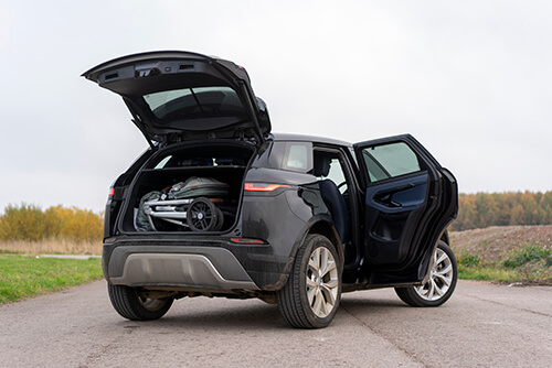 Car Shades Land Rover Range Rover Evoque 5dr 2018> Full Rear Set