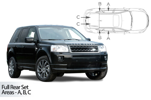 Car Shades Land Rover FreeLander 2 5 door	 06-15 Full Rear Set