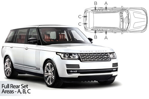 Car Shades Land Rover Range Rover 5dr 2013-2022 Full Rear Set