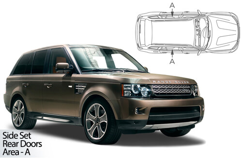 Car Shades Land Rover Range Rover Sport 5dr 04-13 Rear Door Set
