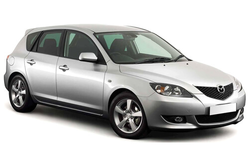 Car Shades Mazda 3 5 door	03-09 Full Rear Set