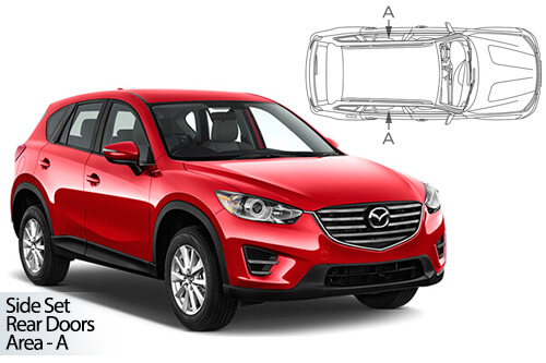 UV Car Shades - Mazda CX-5 12-17 Rear Door Set