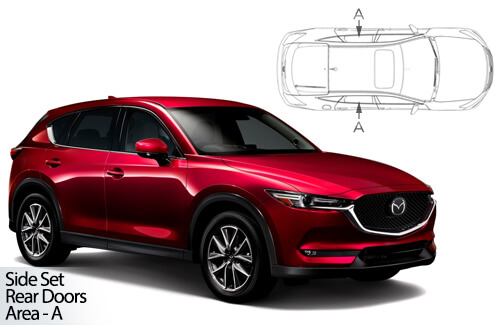 Car Shades - Mazda CX-5 5dr 2017> Rear Door Set