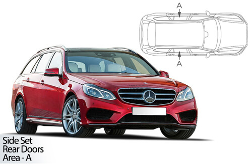 UV Car Shades - Mercedes E-Class Estate 09-16 S212 Rear Door Set