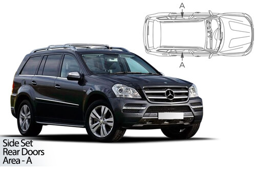 Car Shades Mercedes-Benz	GL (X164) 5 door 07-12 Rear Door Set