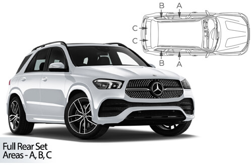 Car Shades - Mercedes GLE (W167) 2019> Full Rear Set
