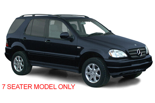 Car Shades Mercedes-Benz	ML  ( W164 ) 5 door 05-12 Full Rear Set