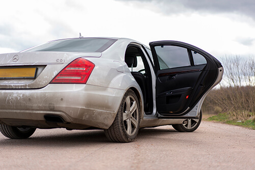 Car Shades Mercedes-Benz	S Class 4 door 06-13 Full Rear Set