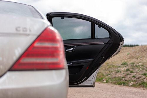 Car Shades Mercedes-Benz	S Class 4 door 06-13 Full Rear Set