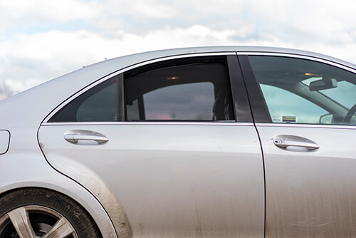 Car Shades Mercedes-Benz	S Class 4 door 06-13 Full Rear Set