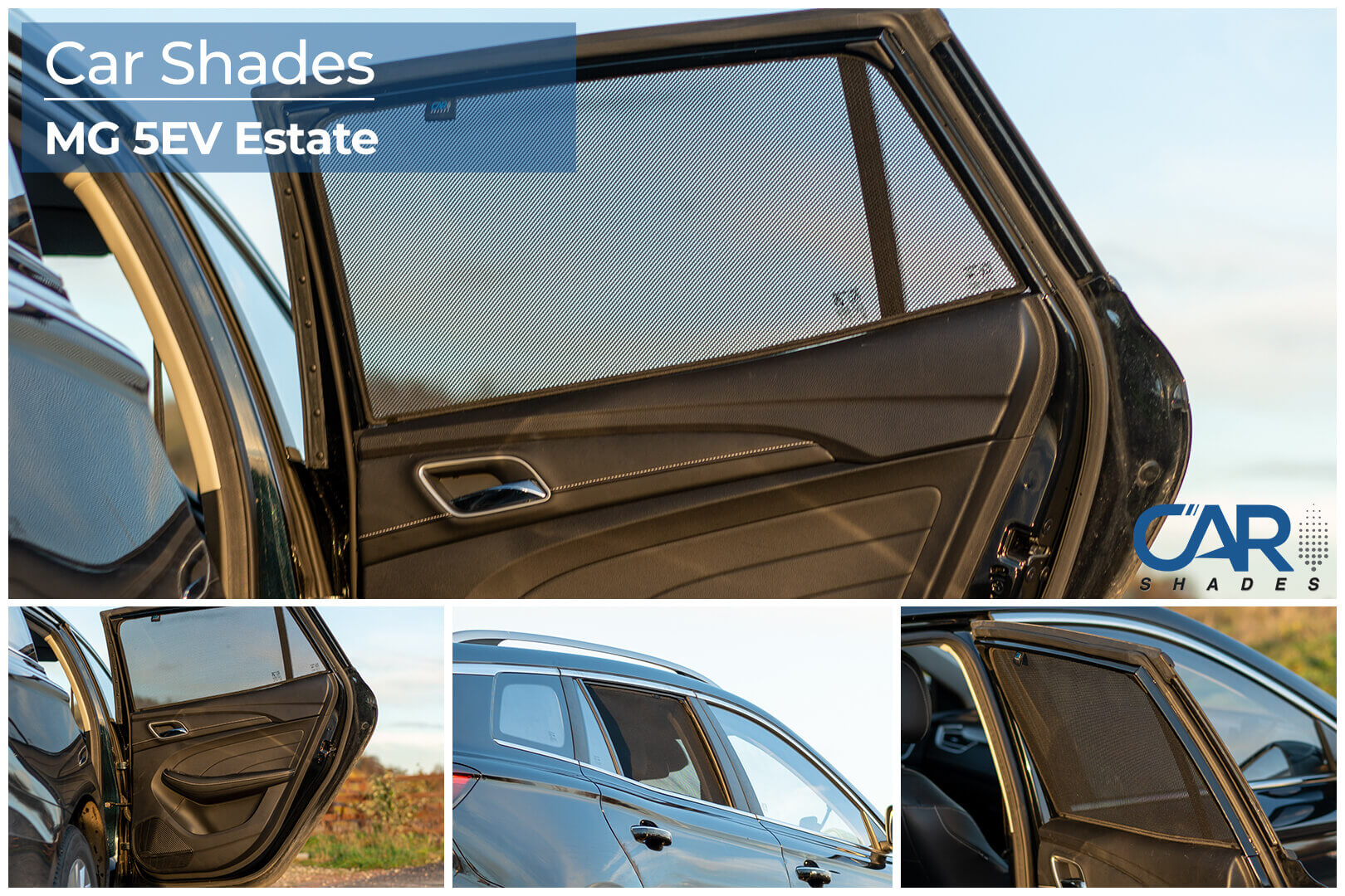 Car Shades - Rear Door Set