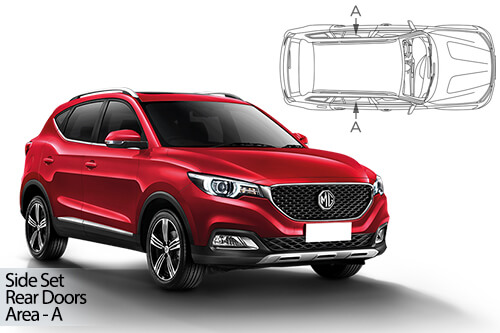 Car Shades MG HS 5dr 2019> Rear Door Set