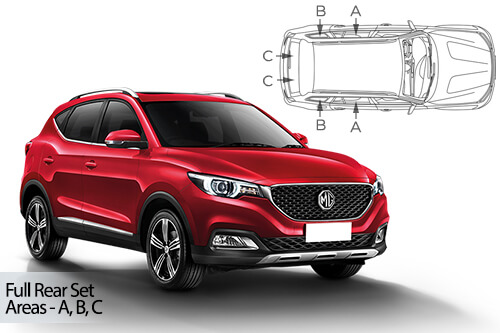 Car Shades MG HS 5 door 19> Full Rear Set