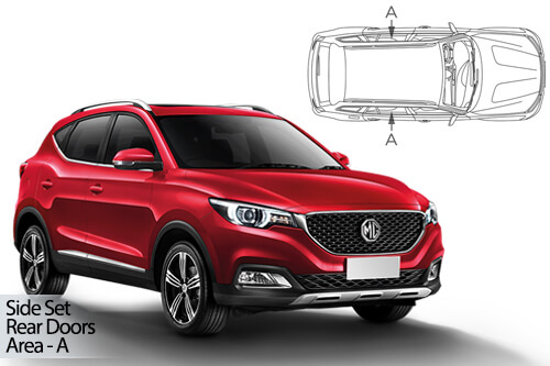 UV Car Shades - MG ZS SUV 2017> - Rear Door Set