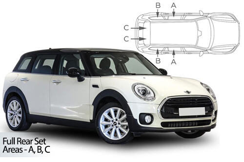 Car Shades Mini	Clubman 5 Door	2014-23 Full Rear Set