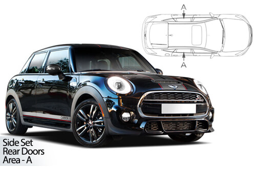 Car Shades Mini Hatch 5 Door 14> Rear Door Set
