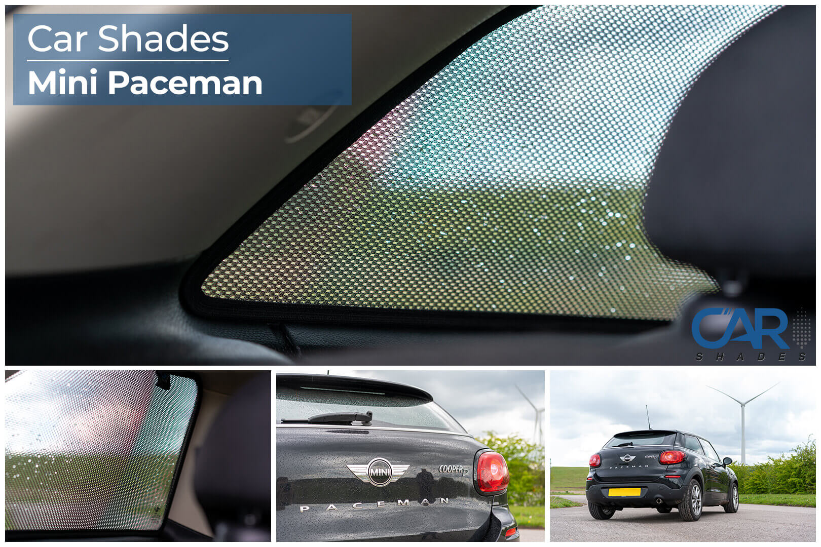 Car Shades - Rear Door Set