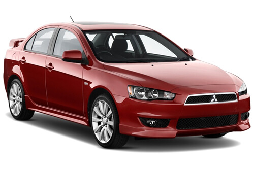 Car Shades Mitsubishi  Lancer 5 Door	08-17 Full Rear Set