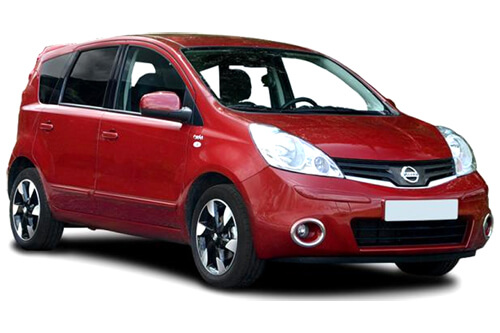 Car Shades Nissan Note (E11) 5 door 06-13 Full Rear Set