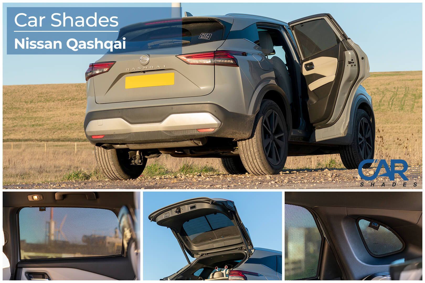 Car Shades - Full Rear Set