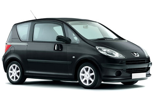 Car Shades Peugeot 1007 3 door	05-09 Full Rear Set