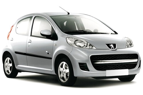 Car Shades Peugeot 107 5 door 05-14 Full Rear Set