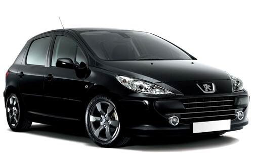 Car Shades Peugeot 307 5 door 03-08 Full Rear Set