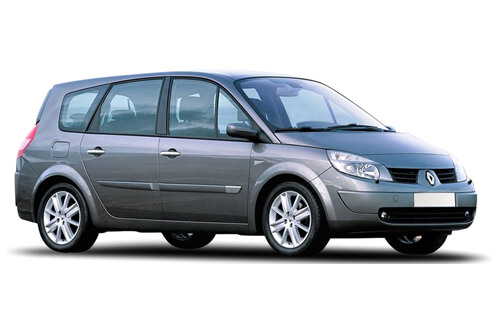 Car Shades Renault Grand Scenic 5 door 04-09 Full Rear Set