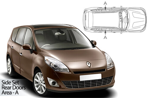 Car Shades Renault Grand Scenic 5dr 09-16 Rear Door Set