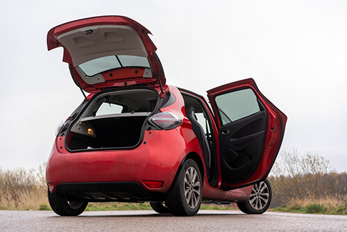 Car Shades - Renault Zoe 2012> Full Rear Set