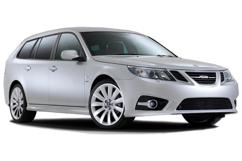 Car Shades Saab 9-3	Estate 05-11 Full Rear Set