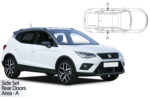 Car Shades - Seat Arona 2017> - Rear Door Set