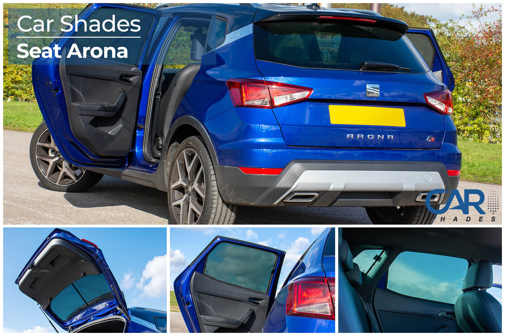 Car Shades - Full Rear Set