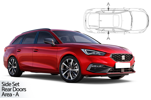 Car Shades - Seat Leon Estate 2020> Rear Door Set