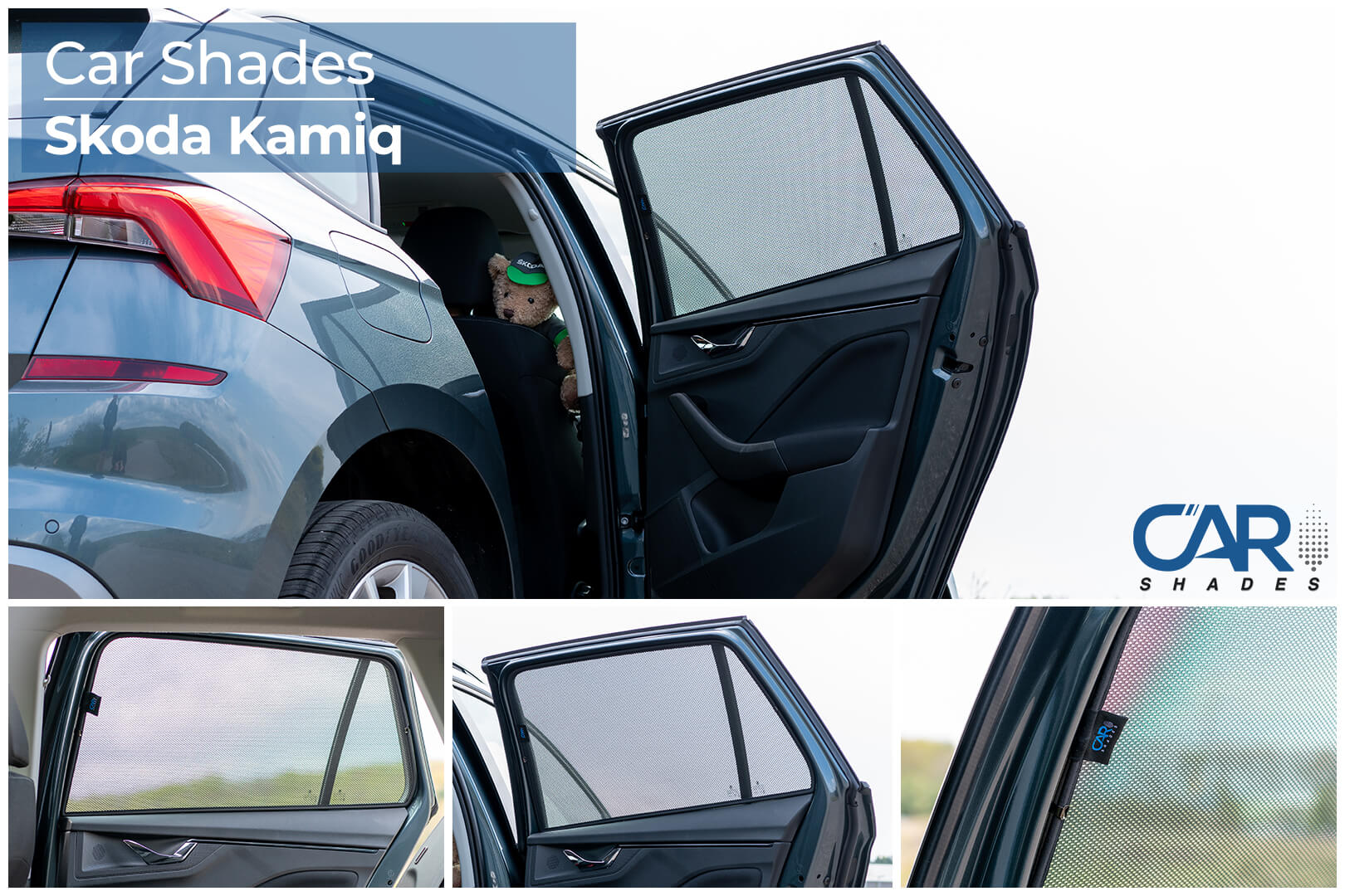 Car Shades - Rear Door Set